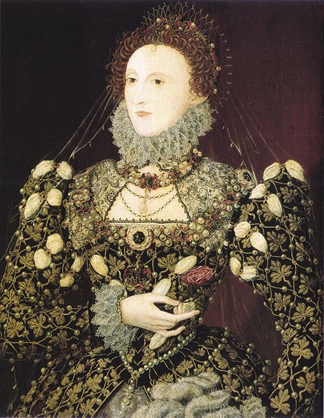 تصور رسما شخصيا للملكة إليزابيث الأولى المصدر الذي ألهم إحدى إطلالات غوتشي على منصة عروض الأزياء