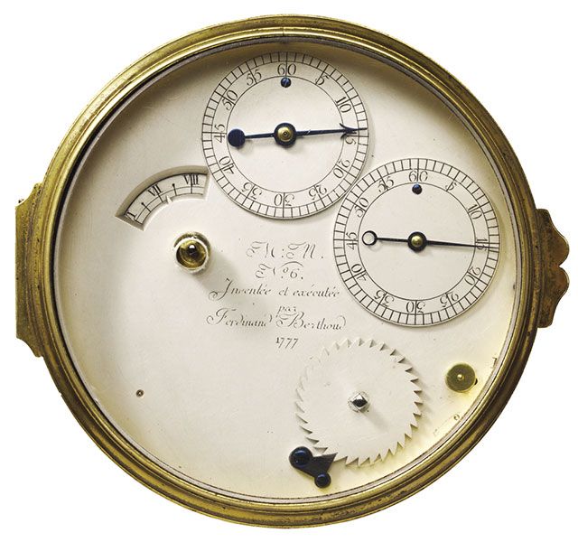 ساعة من تصميم بيرتهود.