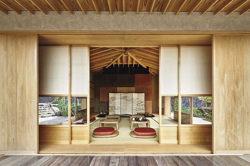 البيوت اليابانية التقليدية باستخدام مواد حديثة  في مقاطعة كاناغاوا