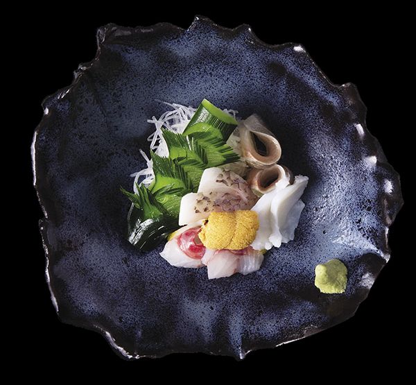 طبق الساشيمي التقليدي «أوتزوكوري»