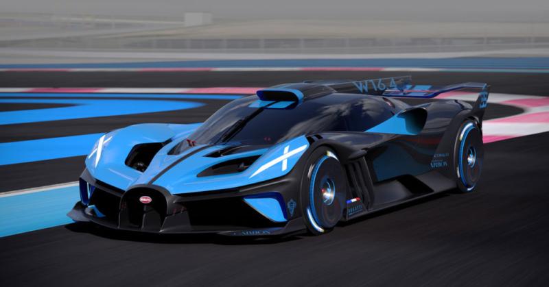 سيارة Bugatti Bolide / أسرع السيارات في عام 2022
