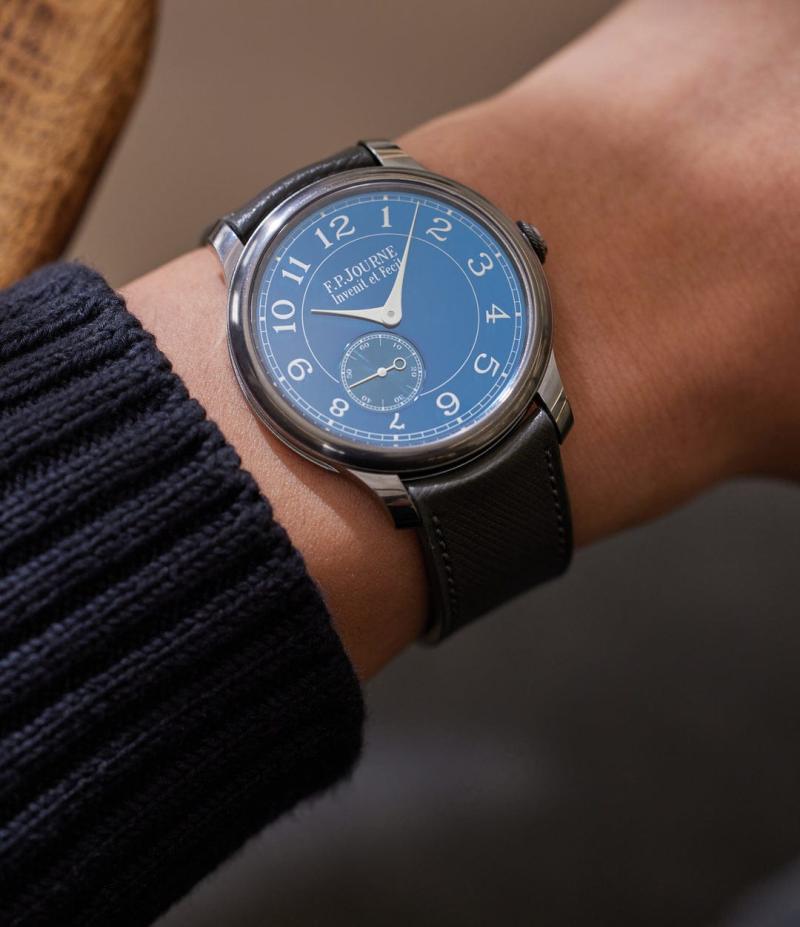 ساعة Chronomètre Bleu من إف. ب. جورن