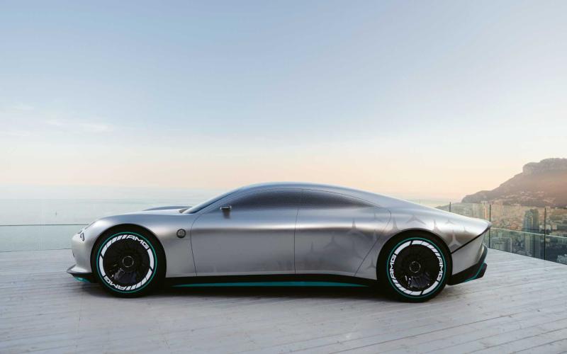 Mercedes-Benz Vision AMG..مستقبل مرسيدس الكهربائي