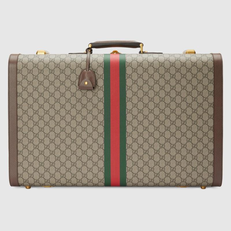 Gucci Savoy Extra Large Suitcase with Web