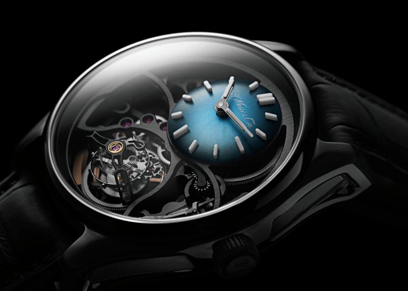 ساعة Pioneer Cylindrical Tourbillon Skeleton من إتش موزر آند سي
