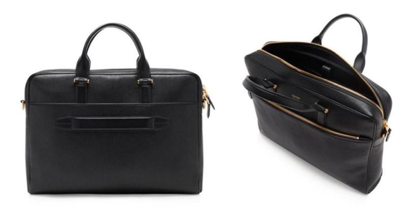 Tom Ford Grain Leather Slim Briefcase