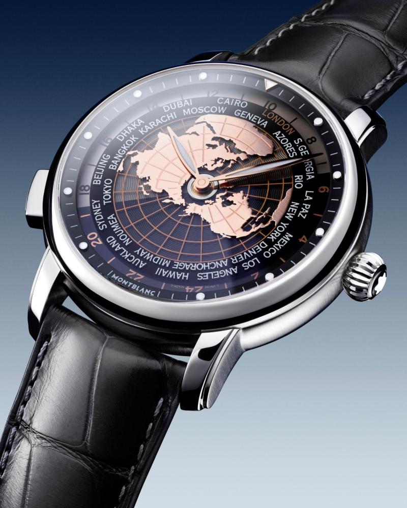 تطواف حول العالم مع ساعة Montblanc Star Legacy Orbis Terrarum