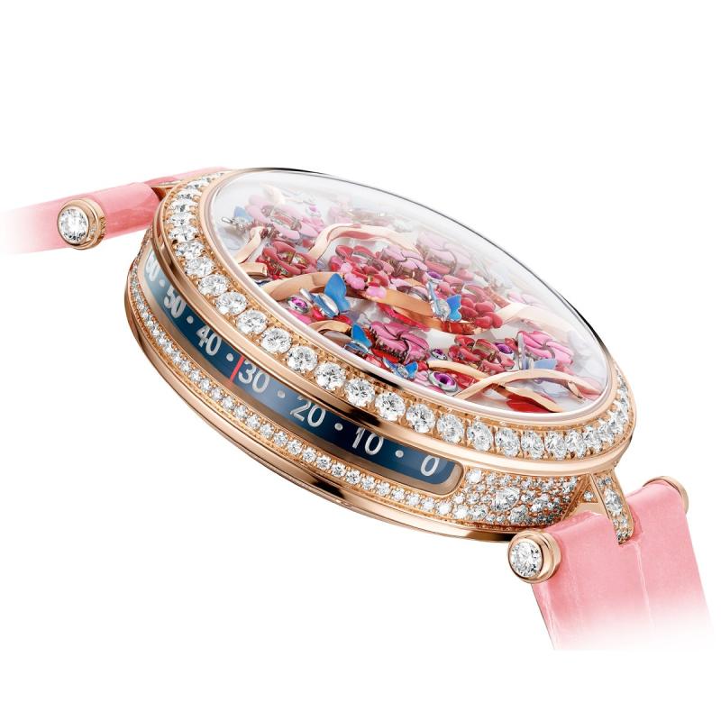 ساعة Lady Arpels Heures Florales Cerisier من فان كليف أند آربلز