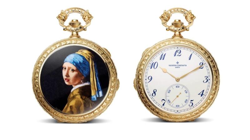 ساعة الجيب Les Cabinotiers Westminster Sonnerie – Tribute to Johannes Vermeer المبتكرة بحسب الطلب. 