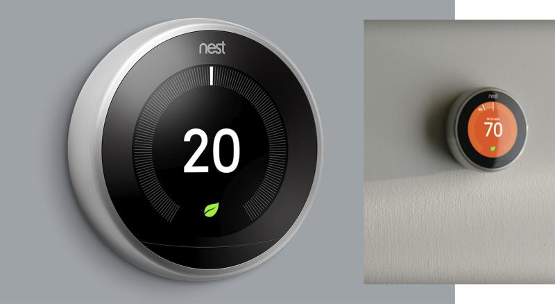 Google Nest Learning Thermostat / تقنيات منزلية فاخرة