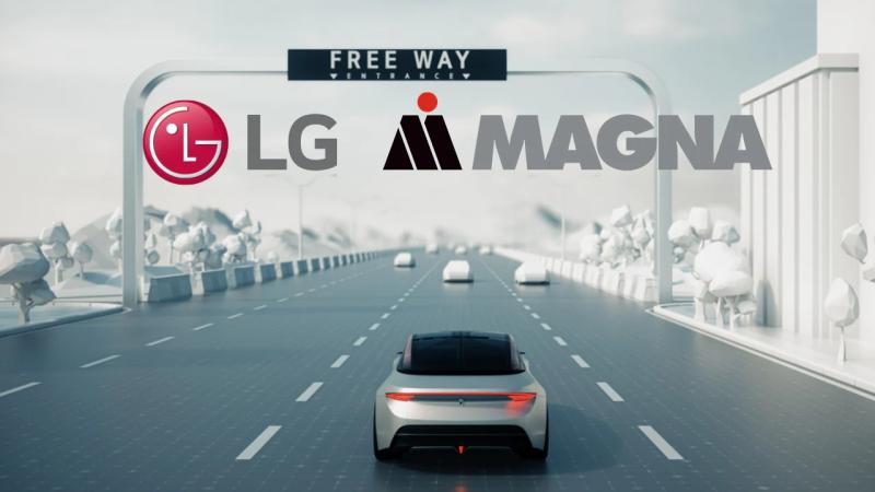تقنية القيادة الذاتية من LG و Magna 