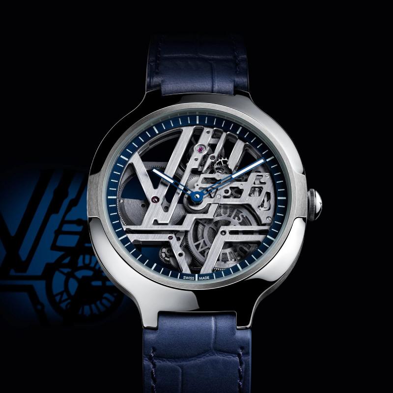 ساعة Voyager Skeleton من لويس فويتون