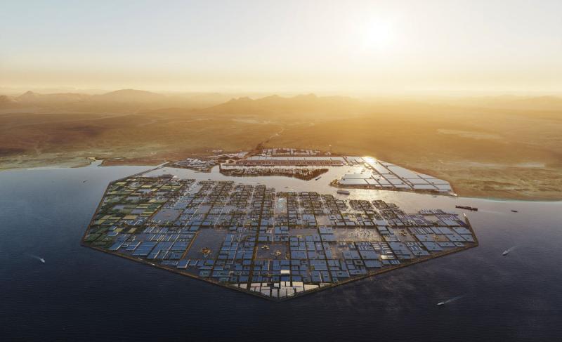 تسعى مدينة أوكساچون لتقديم نموذج جديد لمراكز التصنيع المستقبلية. 
