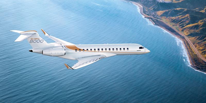 Bombardier Global 8000/ أفضل الطائرات لعام 2023