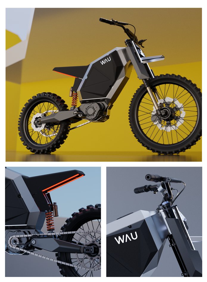 الدراجة الكهربائية الأقوى من WAU 