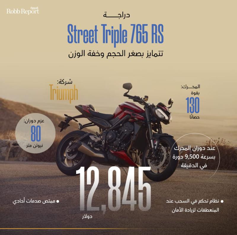 دراجة Street Triple 765 RS
