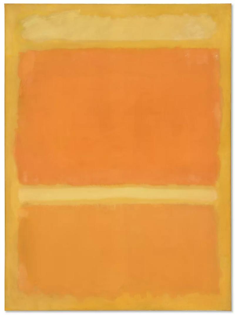لوحة مارك روثكو، بدون عنوان «Yellow, Orange, Yellow, Light Orange»