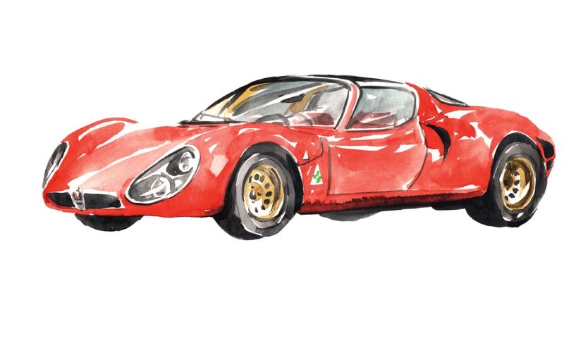 Alfa Romeo Tipo 33 Stradale  من عام 1967
