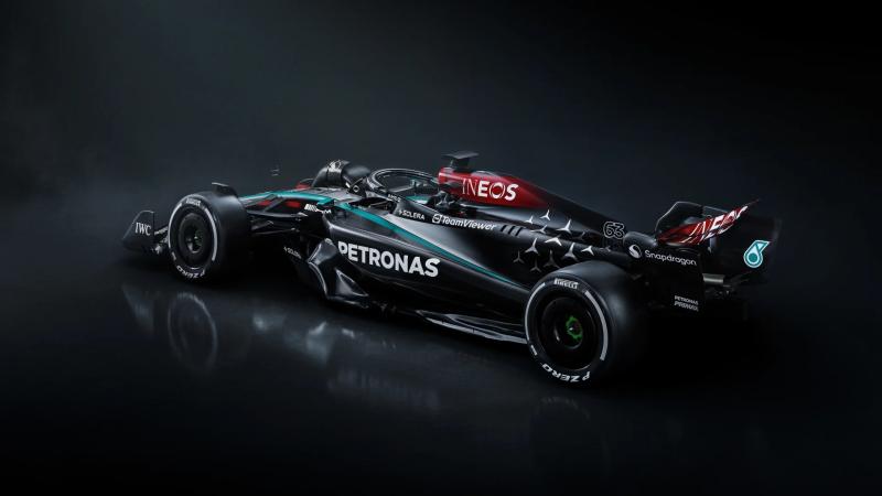 سيارة Mercedes-AMG Petronas W15/ أهم السيارات المشاركة في موسم 2024 من سباقات الفورمولا 1 