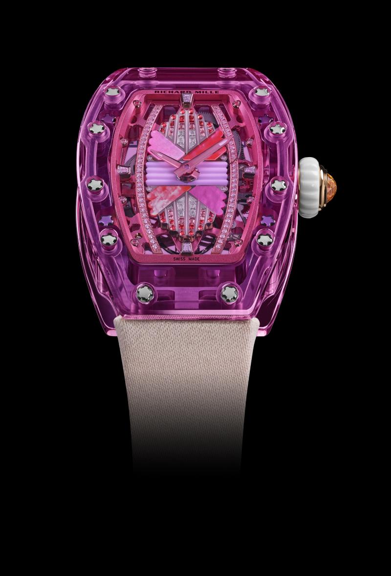 ريتشارد ميل تثري مجموعة RM 07-02 Automatic Sapphire بألوان وتفسيرات جديدة