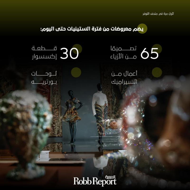 أول معرض للفنون والأزياء الراقية في متحف اللوفر