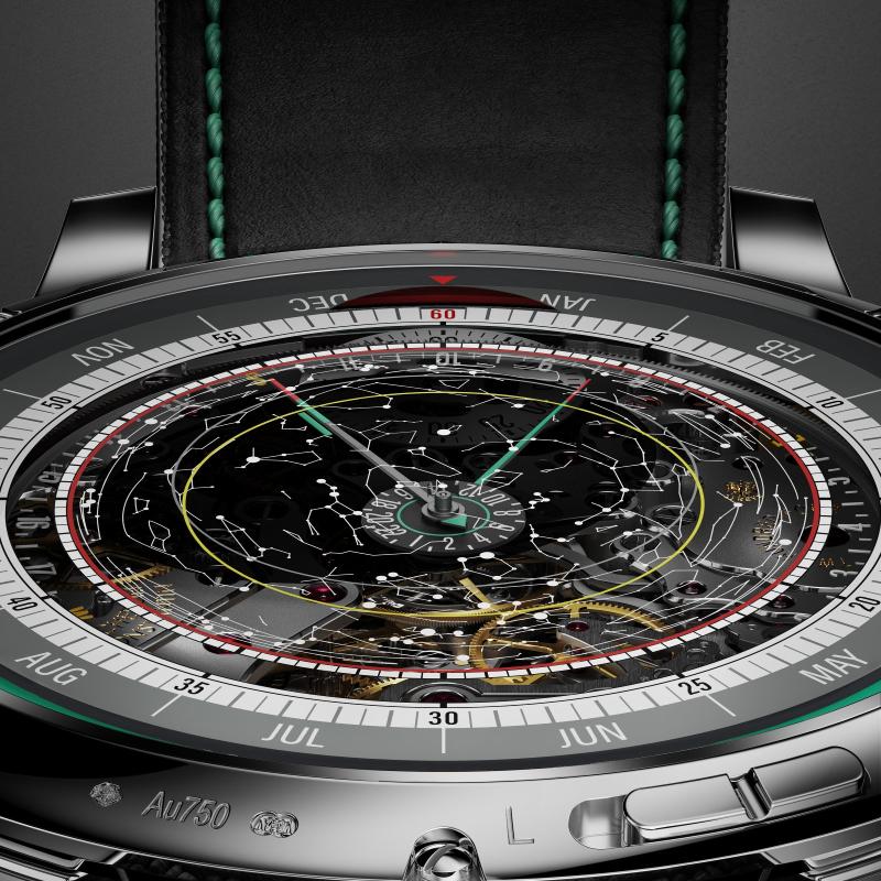 فاشرون كونستانتين تطرح أعقد ساعة يدوية في العالم تحت اسم Les Cabinotiers Solaria Ultra Grand Complication La Première