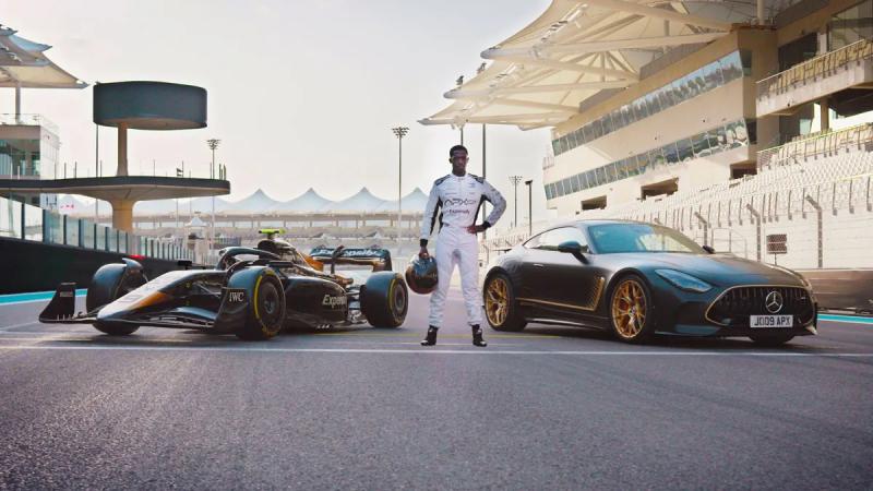 مرسيدس تتألق سينمائياً مع GT 63 APXGP Edition في فيلم "F1" المرتقب من بطولة براد بيت