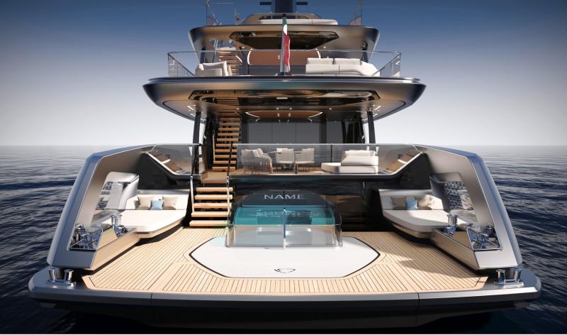 يخت تانكوا S520 الفاخر يمزج بين التصميم الجريء والفخامة الإيطالية الراقية