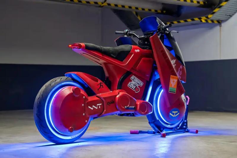 جي بالفين يكشف عن دراجة VVT الكهربائية بتصميم مستلهم من عوالم الرسوم المتحركة "أنمي" 