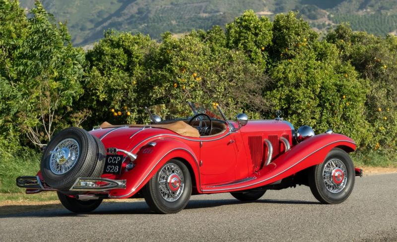 آر إم سوذبيز تعرض مرسيدس-بنز 500 K رودستر من عام 1935.. أيقونة كلاسيكية نادرة من عصر الفخامة
