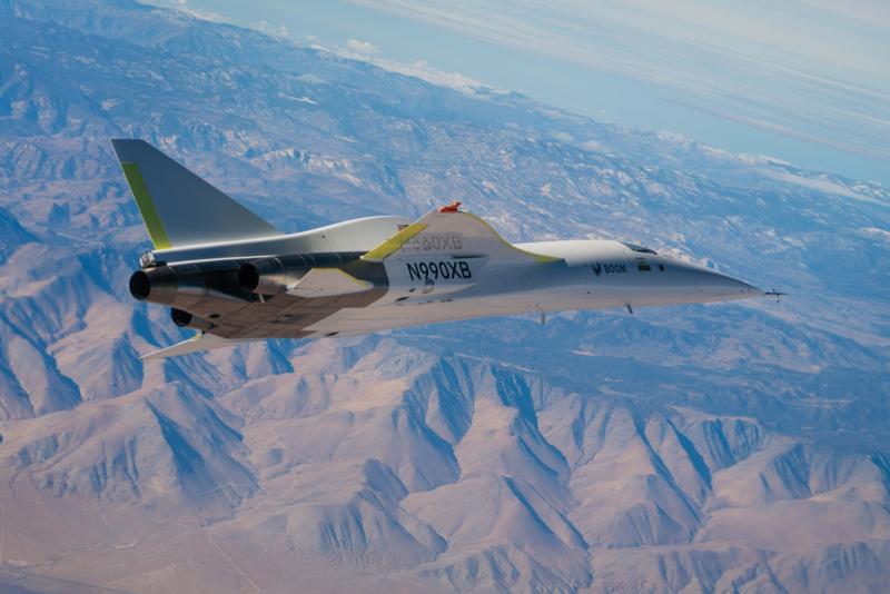 تشكل طائرة XB-1 من Boom علامة فارقة في تاريخ الطيران، وهي قادرة على التحليق بسرعة 860.87 ميل/الساعة.  /أفضل الطائرات لعام 2025