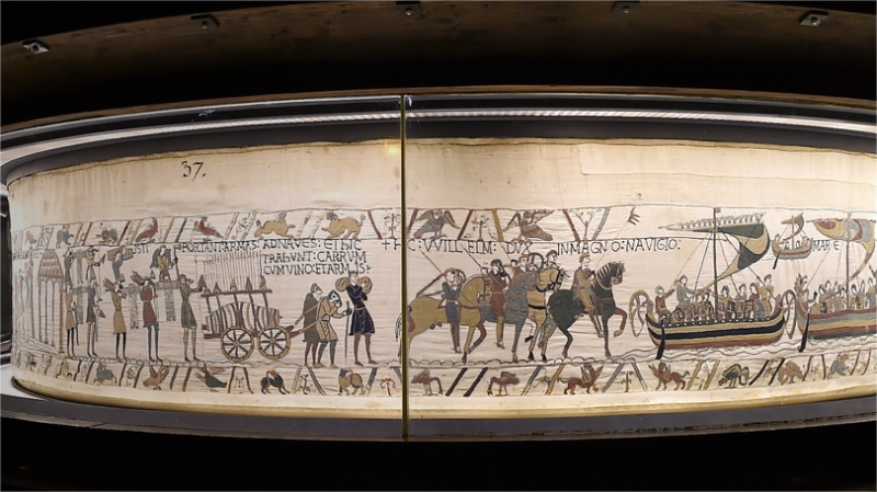 تعاون ثقافي بين لندن وباريس يعيد أيقونة القرن الحادي عشر Bayeux Tapestry إلى المملكة المتحدة