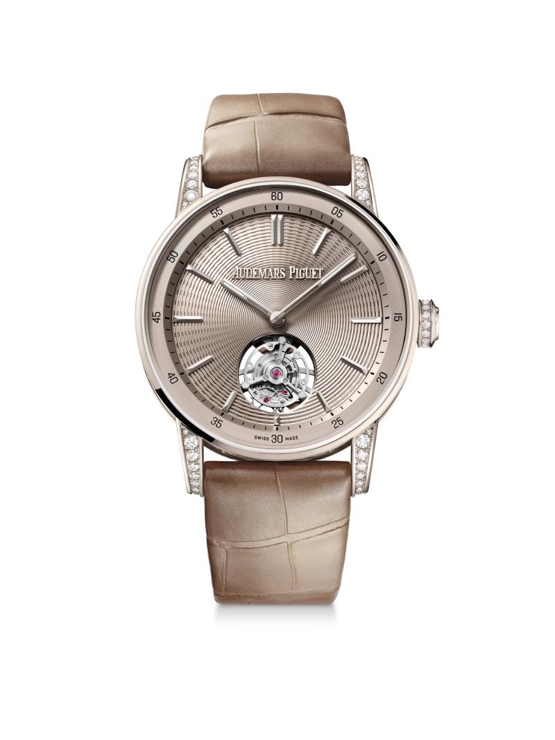 أوديمار بيغيه تُناغم بين الجماليات الراقية والتقنيات الفائقة في ساعة Code 11.59 by Audemars Piguet Selfwinding Flying Tourbillon