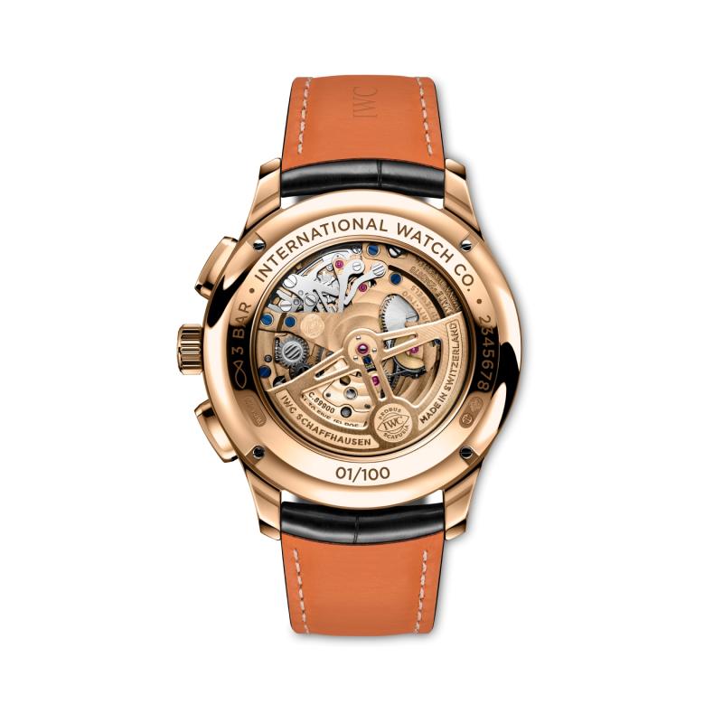 أي دبليو سي شافهاوزن تجمع ثلاثة تعقيدات في ساعة Portugieser Tourbillon Rétrograde Chronograph