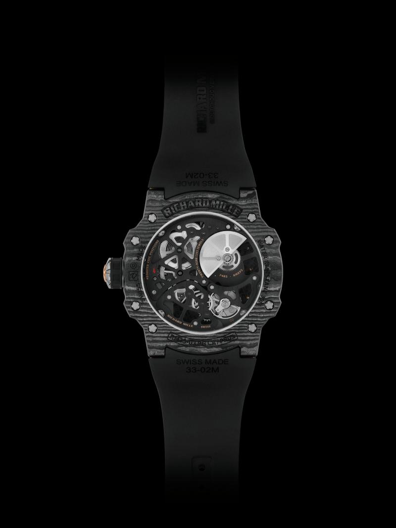 ريتشارد ميل تفاجئ هواة ابتكاراتها المتطورة بساعة RM 33-03 Automatic