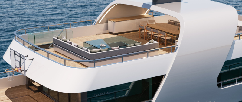 مركز صحي عائم.. يخت Sea Rover يدمج بين مظاهر الفخامة وسبل تحقيق العافية