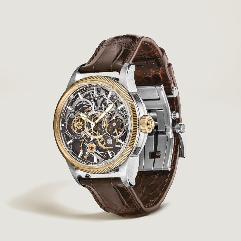 مون بلان تطرح تفسيرًا جديدًا لساعة 1858 Unveiled Minerva Chronograph Limited Edition