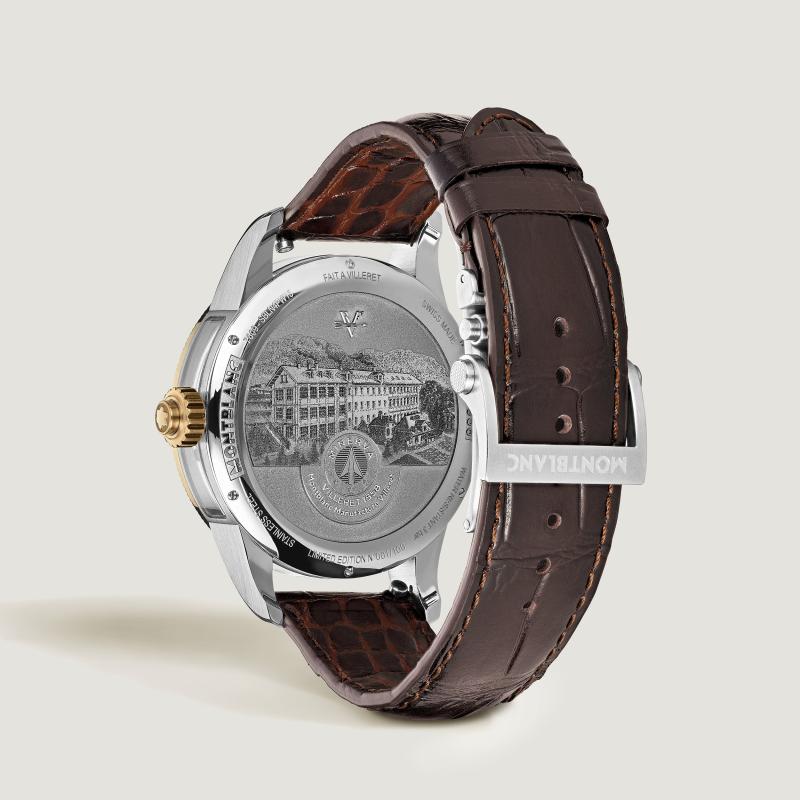 مون بلان تطرح تفسيرًا جديدًا لساعة 1858 Unveiled Minerva Chronograph Limited Edition