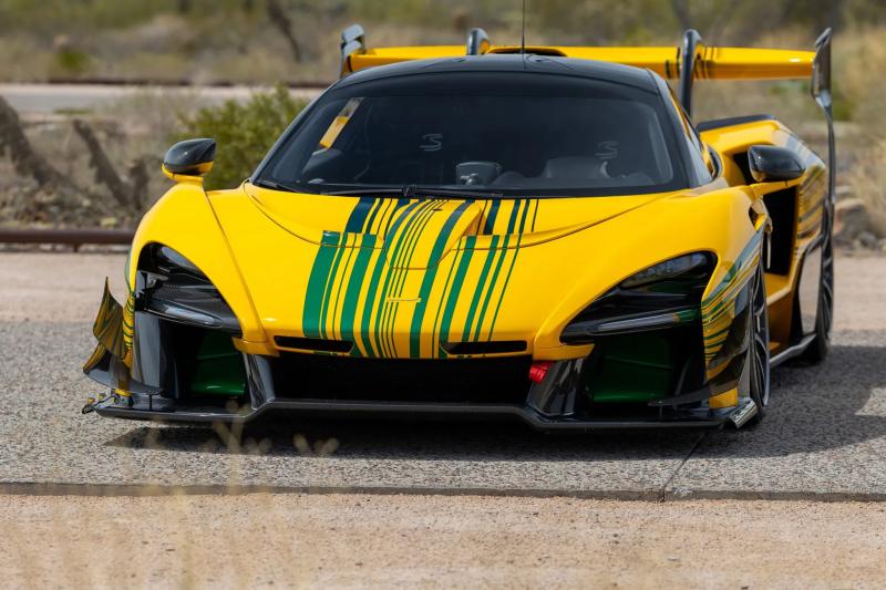 سيارة  Mclaren Senna GTR من عام 2020 .. أيقونة الألوان والجاذبية على الحلبات