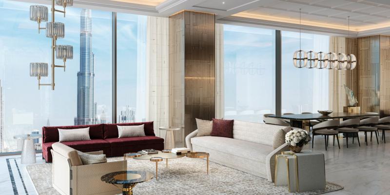 رُوعي في تصميم المساكن كلها تحقيق الانسجام التام بين وسائل الراحة ومعاني الأناقة من خلال مخططات مرنة ومساحات مفتوحة.