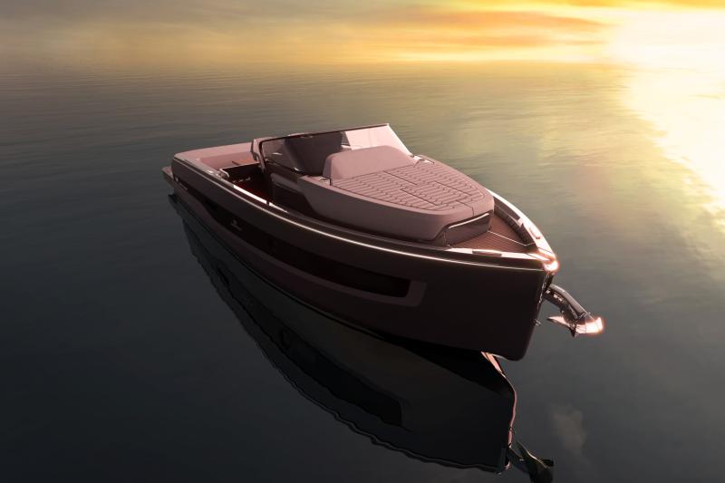 Cranchi A32 Tender.. قارب نهاري بتفاصيل يخت فاخر