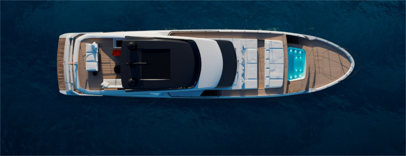Sanlorenzo SL110A.. هندسة غير تقليدية لمساحات أكبر
