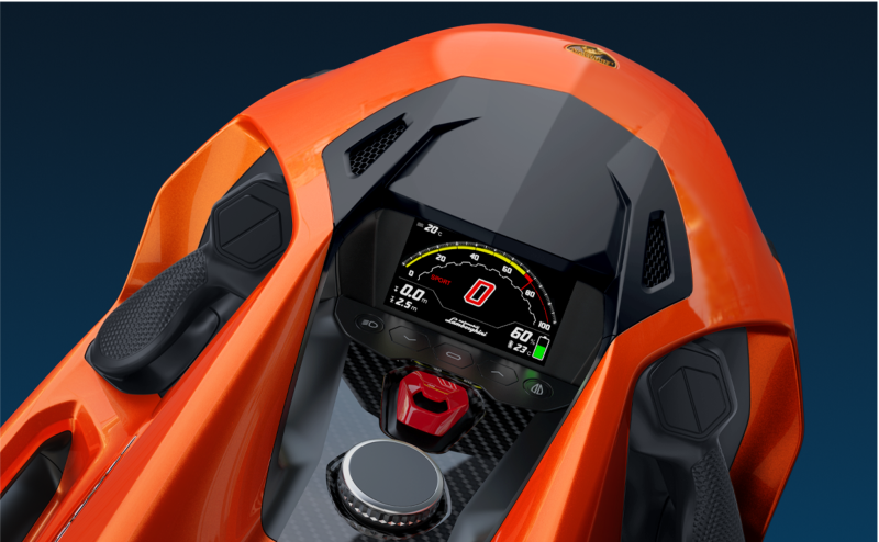 Seabob SE63 Automobili Lamborghini.. تعاون فريد لامبورجيني مع سيبوب لإطلاق مركبة كهربائية فائقة الأداء