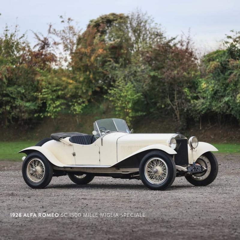 كريستيز تكشف عن مجموعة نادرة من سيارات ألفا روميو الكلاسيكية في باريس