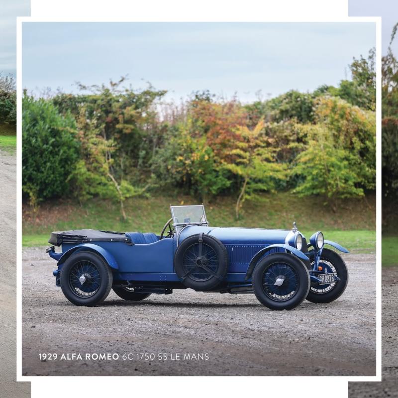 كريستيز تكشف عن مجموعة نادرة من سيارات ألفا روميو الكلاسيكية في باريس