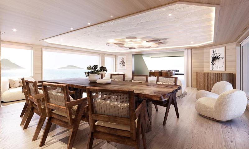 ناسيبا.. يخت فاخر يجسّد مفهوم الهدوء الياباني في التصميم