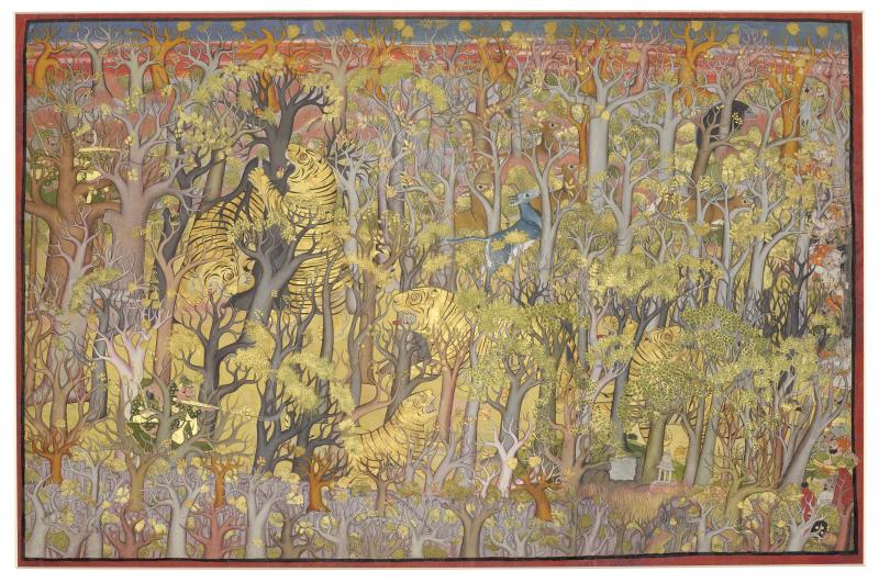 دار كريستيز لندن تسجل أرقامًا قياسية في مزاد لوحات آغا خان النادرة