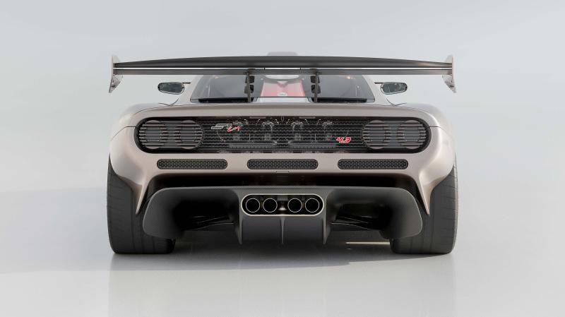 تستفيد السيارة من محرك يتألف من 12 أسطوانة سعة 4.3 لتر، قادر على الدوران وصولاً إلى سرعاتٍ عالية.