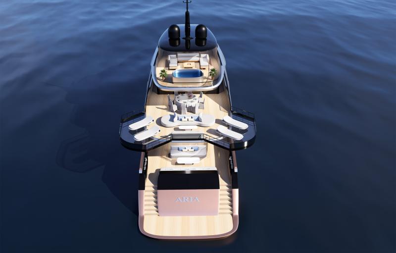 يخت Aria 39.. ثمرة خبرةٍ جمعت بين هندسة السيارات وفنون البحر