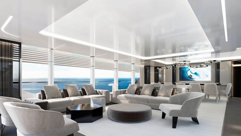 يخت Baglietto DOM133 JULES.. تلاحم متقن بين روح فيراري ولمسات لامبورجيني